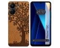 Funda Silicona para Xiaomi Redmi 13C diseño Cuero 03 Dibujos