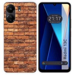 Funda Silicona para Xiaomi Redmi 13C diseño Ladrillo 04 Dibujos