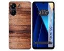 Funda Silicona para Xiaomi Redmi 13C diseño Madera 02 Dibujos