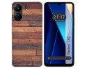 Funda Silicona para Xiaomi Redmi 13C diseño Madera 03 Dibujos