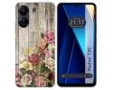 Funda Silicona para Xiaomi Redmi 13C diseño Madera 08 Dibujos