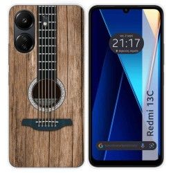Funda Silicona para Xiaomi Redmi 13C diseño Madera 11 Dibujos