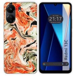 Funda Silicona para Xiaomi Redmi 13C diseño Mármol 12 Dibujos