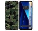Funda Silicona para Xiaomi Redmi 13C diseño Camuflaje Dibujos