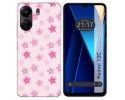 Funda Silicona para Xiaomi Redmi 13C diseño Flores Dibujos