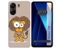 Funda Silicona para Xiaomi Redmi 13C diseño Leon Dibujos