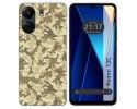 Funda Silicona para Xiaomi Redmi 13C diseño Sand Camuflaje Dibujos