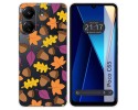 Funda Silicona Transparente para Xiaomi Poco C65 diseño Otoño Dibujos
