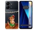 Funda Silicona Transparente para Xiaomi Poco C65 diseño Suricata Dibujos