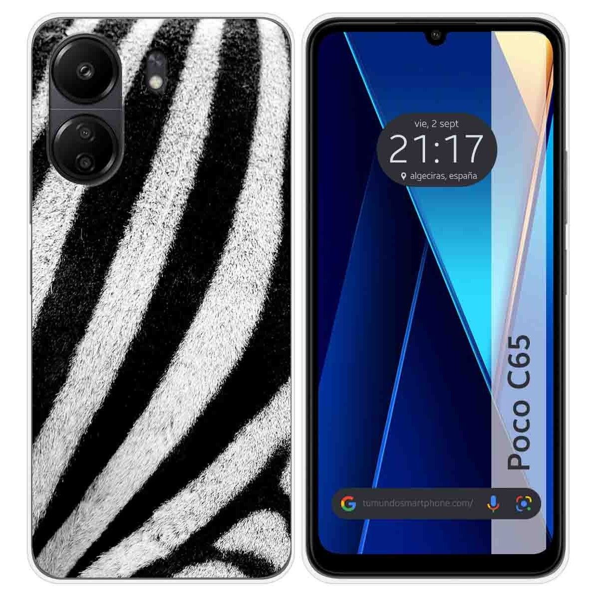 Funda Silicona para Xiaomi Poco C65 diseño Animal 02 Dibujos