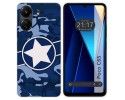 Funda Silicona para Xiaomi Poco C65 diseño Camuflaje 03 Dibujos