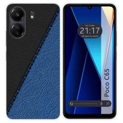 Funda Silicona para Xiaomi Poco C65 diseño Cuero 02 Dibujos
