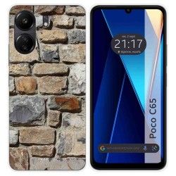 Funda Silicona para Xiaomi Poco C65 diseño Ladrillo 03 Dibujos