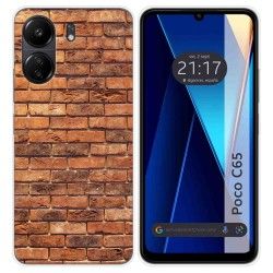 Funda Silicona para Xiaomi Poco C65 diseño Ladrillo 04 Dibujos