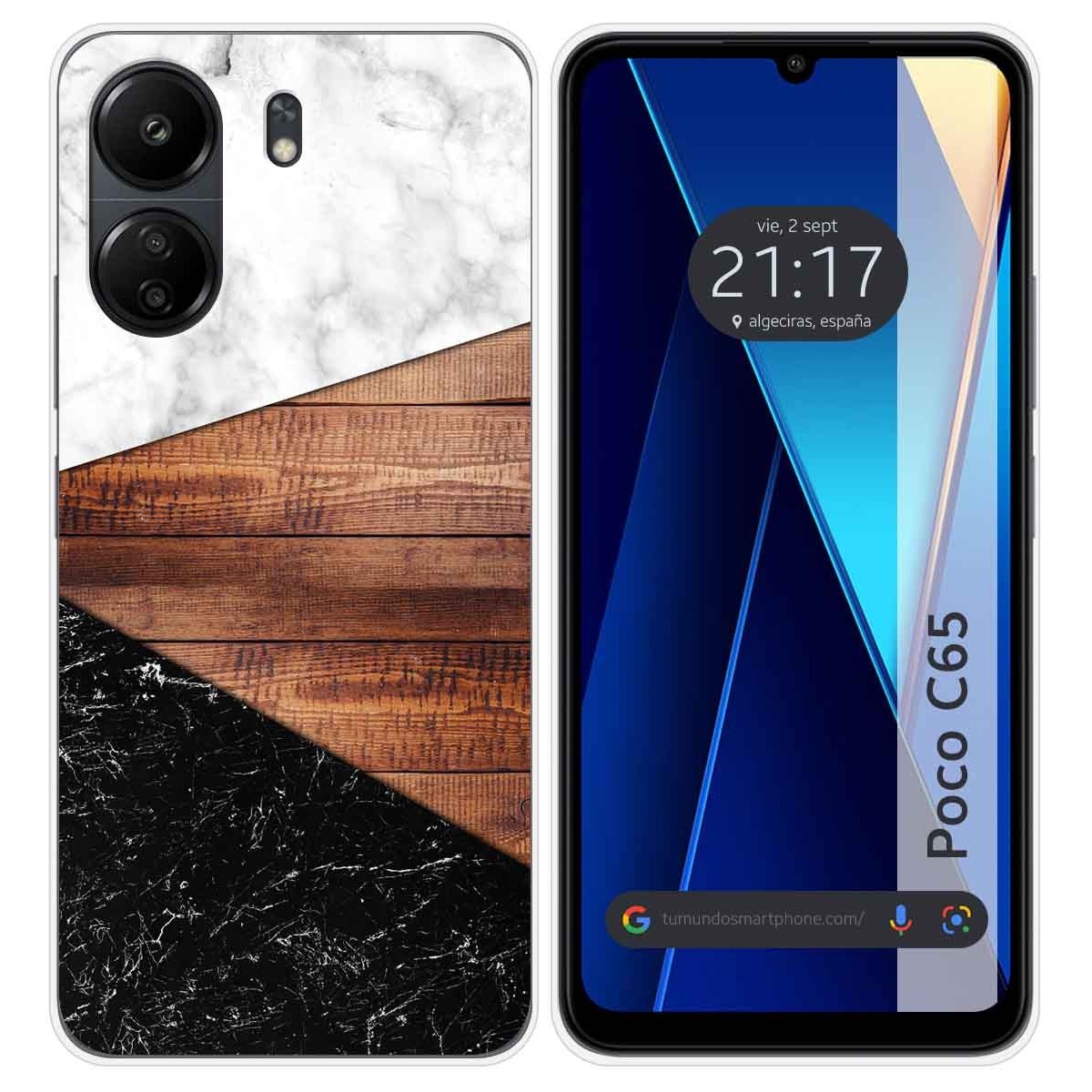 Funda Silicona para Xiaomi Poco C65 diseño Mármol 11 Dibujos