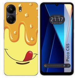 Funda Silicona para Xiaomi Poco C65 diseño Helado Vainilla Dibujos