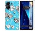 Funda Silicona para Xiaomi Poco C65 diseño Mariposas Dibujos