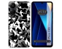 Funda Silicona para Xiaomi Poco C65 diseño Snow Camuflaje Dibujos