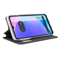 Funda Libro Soporte con Ventana para Vivo Y17s color Negra 2