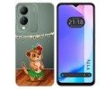 Funda Silicona Transparente para Vivo Y17s diseño Suricata Dibujos