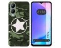 Funda Silicona para Vivo Y17s diseño Camuflaje 01 Dibujos