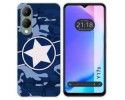 Funda Silicona para Vivo Y17s diseño Camuflaje 03 Dibujos