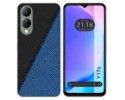 Funda Silicona para Vivo Y17s diseño Cuero 02 Dibujos
