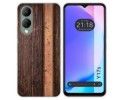 Funda Silicona para Vivo Y17s diseño Madera 05 Dibujos