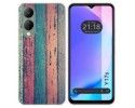 Funda Silicona para Vivo Y17s diseño Madera 10 Dibujos