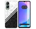 Funda Silicona para Vivo Y17s diseño Mármol 01 Dibujos