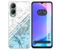 Funda Silicona para Vivo Y17s diseño Mármol 02 Dibujos