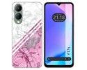 Funda Silicona para Vivo Y17s diseño Mármol 03 Dibujos