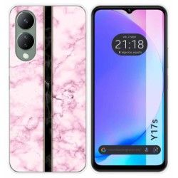Funda Silicona para Vivo Y17s diseño Mármol 04 Dibujos