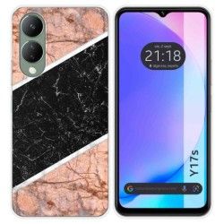 Funda Silicona para Vivo Y17s diseño Mármol 07 Dibujos