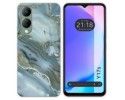 Funda Silicona para Vivo Y17s diseño Mármol 09 Dibujos