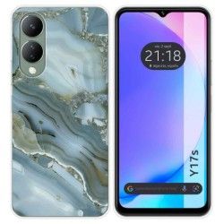Funda Silicona para Vivo Y17s diseño Mármol 09 Dibujos