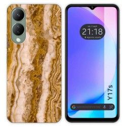 Funda Silicona para Vivo Y17s diseño Mármol 10 Dibujos