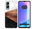 Funda Silicona para Vivo Y17s diseño Mármol 11 Dibujos