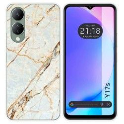 Funda Silicona para Vivo Y17s diseño Mármol 13 Dibujos