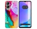 Funda Silicona para Vivo Y17s diseño Mármol 15 Dibujos