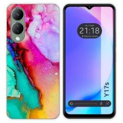 Funda Silicona para Vivo Y17s diseño Mármol 15 Dibujos