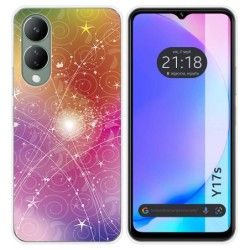 Funda Silicona para Vivo Y17s diseño Abstracto Dibujos