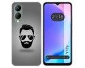 Funda Silicona para Vivo Y17s diseño Barba Dibujos