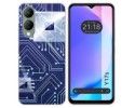 Funda Silicona para Vivo Y17s diseño Circuito Dibujos