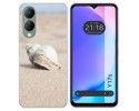 Funda Silicona para Vivo Y17s diseño Concha Dibujos