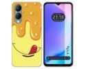 Funda Silicona para Vivo Y17s diseño Helado Vainilla Dibujos
