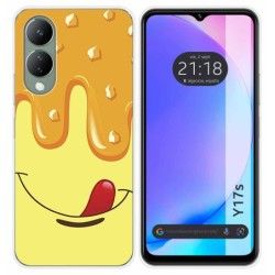 Funda Silicona para Vivo Y17s diseño Helado Vainilla Dibujos