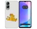 Funda Silicona para Vivo Y17s diseño Leones Dibujos