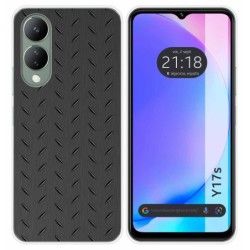 Funda Silicona para Vivo Y17s diseño Metal Dibujos