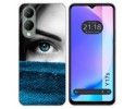 Funda Silicona para Vivo Y17s diseño Ojo Dibujos